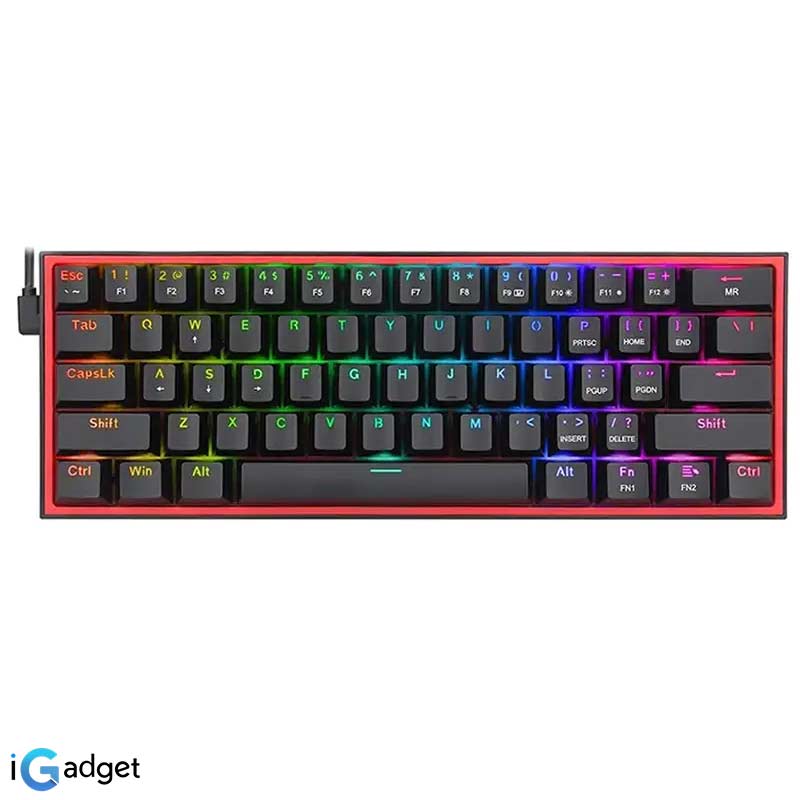 کیبورد ردراگون مدل redragon K617 FIZZ rgb