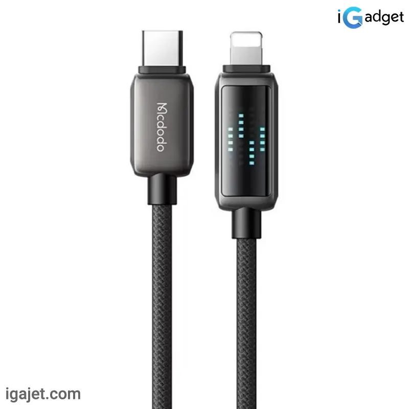 کابل تبدیل USB-C به لایتنینگ مک دودو مدل CA-263 طول 1.2 متر