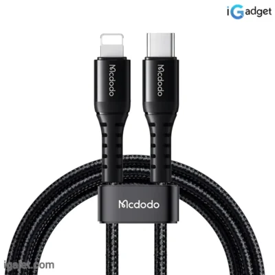 کابل تبدیل USB-C به لایتنینگ مک دودو مدل CA-563 طول 0.2 متر