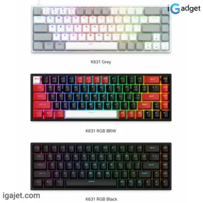 کیبورد گیمینگ ردراگون مدل CASTOR K631