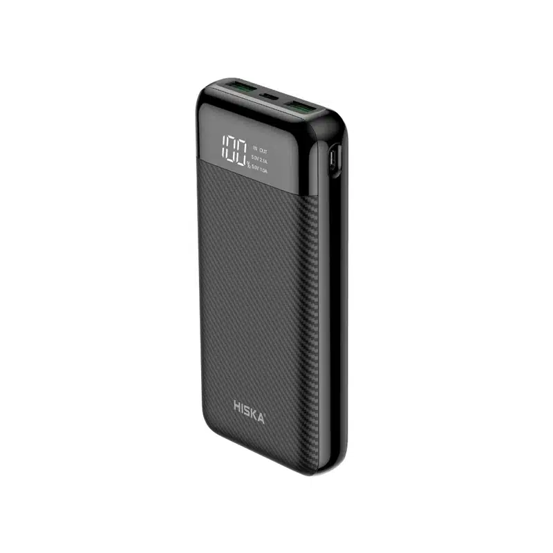پاوربانک ۲۲.۵ وات هیسکا مدل HP-207PD ظرفیت ۲۰۰۰۰ میلی آمپر ساعت پاوربانک ۲۲.۵ وات هیسکا مدل HP-207PD ظرفیت ۲۰۰۰۰ میلی آمپر ساعت